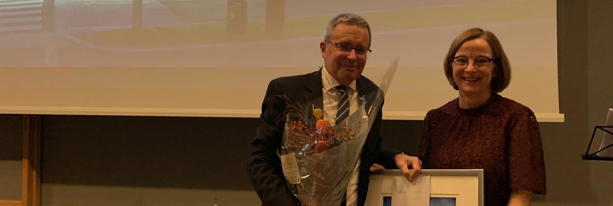 Kjell Erik Strømskag mottar NAFs ærespris