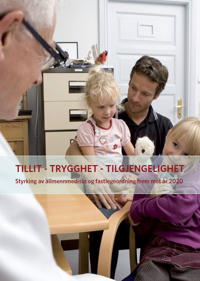 Forside av rapporten Tillit – trygghet - tilgjengelighet