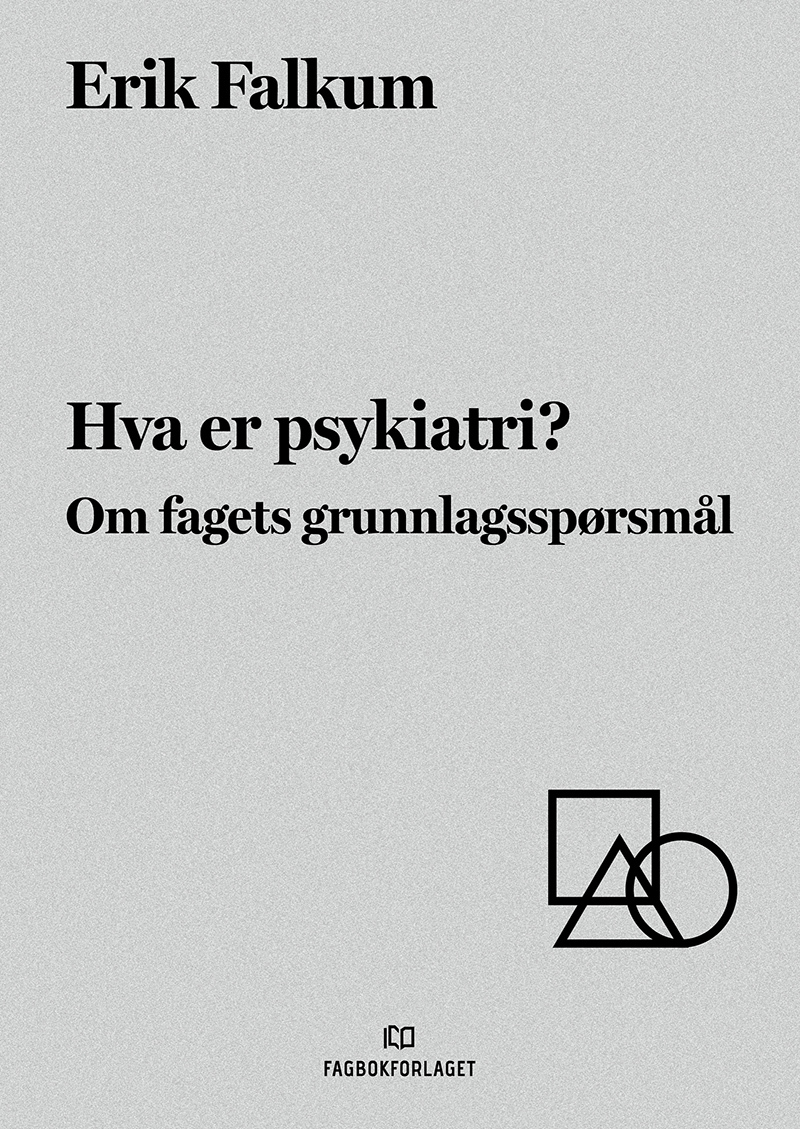 Bilde av omslaget til boka "Hva er psykiatri" av Erik Falkum.