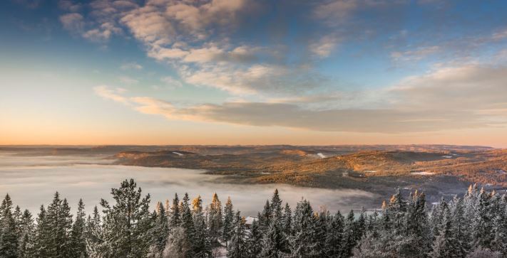 Bilde fra Soria Moria, utsikt