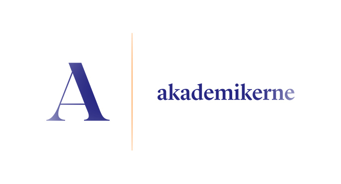 Logo fra akademikerne, tillat med autorisasjon fra akademikerne