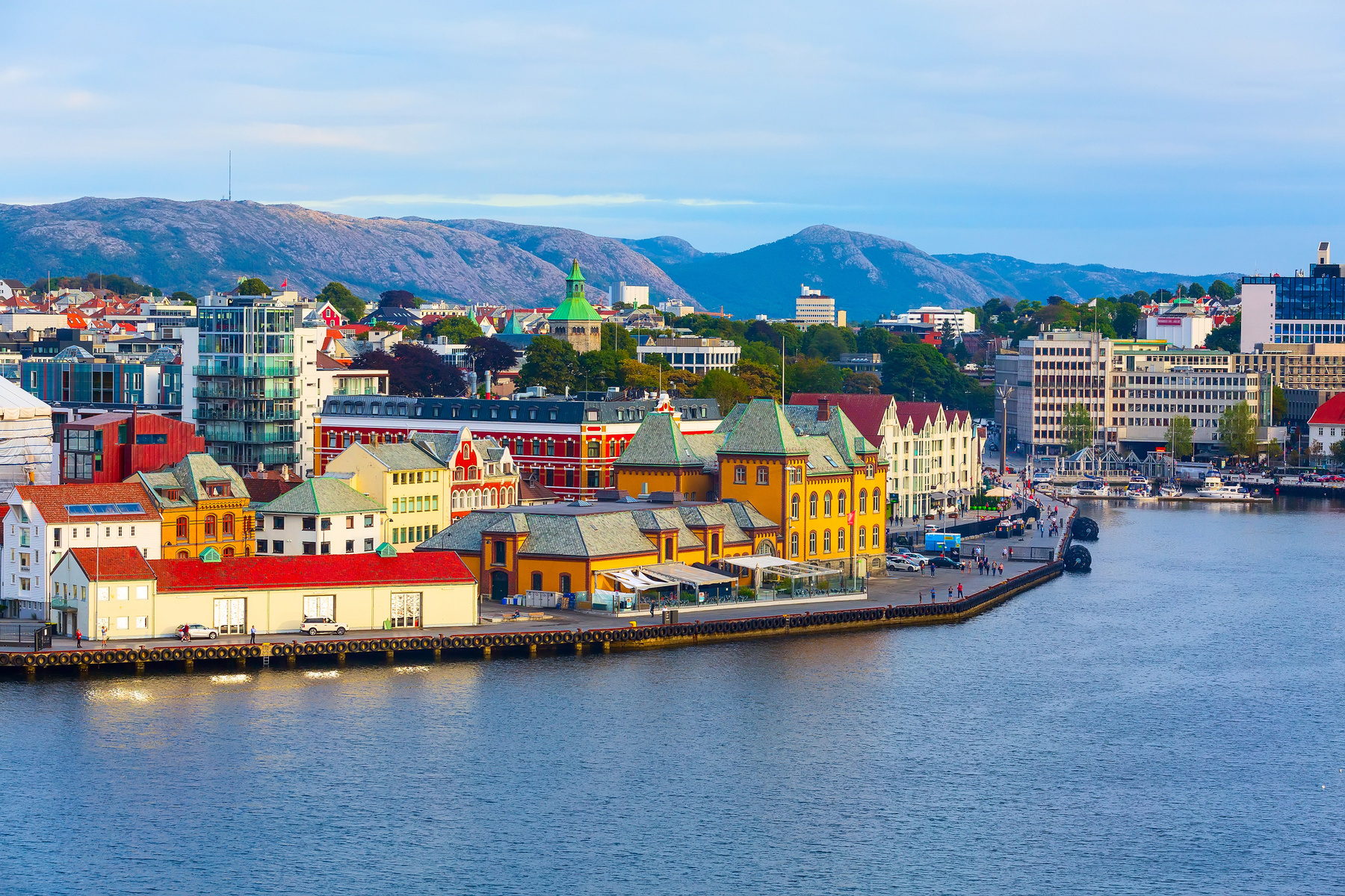 Stavanger sett fra vannet. Foto: Mostphoto