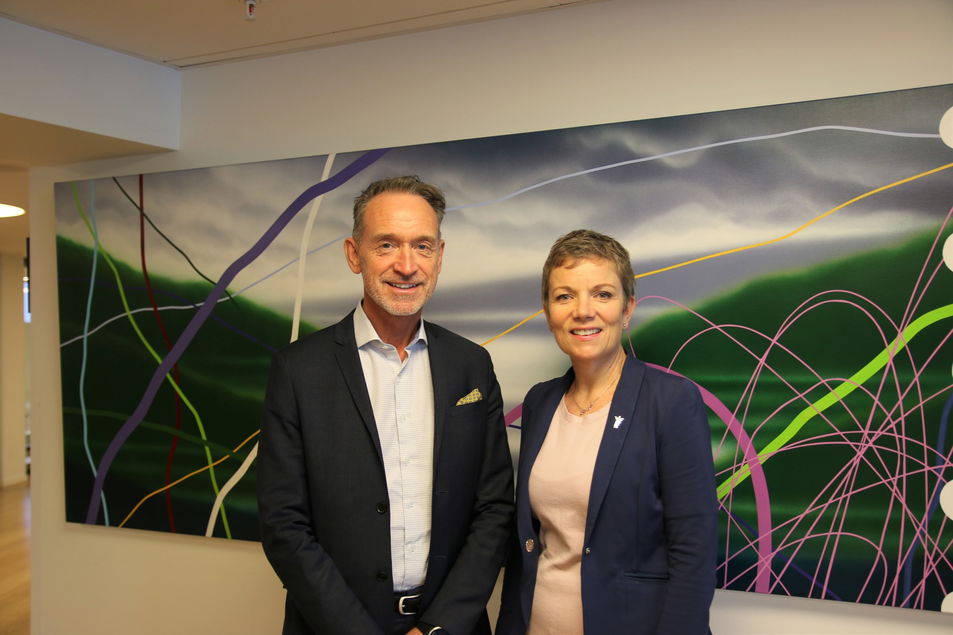 Tor Arne Gangsø og Marit Hermansen. Foto: Vilde Baugstø