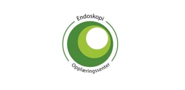 Endoskopi oppl&#230;ringssenter sin logo.