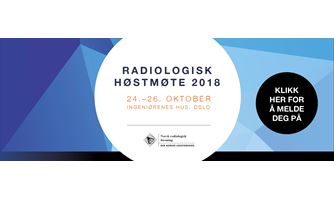 Radiologisk høstmøte 2018 banner