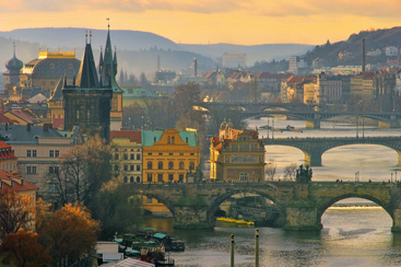Oversiktsbilde av Praha. Foto: LianeM/Mostphotos