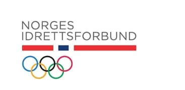Norges idrettsforbund og R&#229;det for legeetikks logo.
