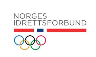 Norges idrettsforbund og Rådet for legeetikks logo.
