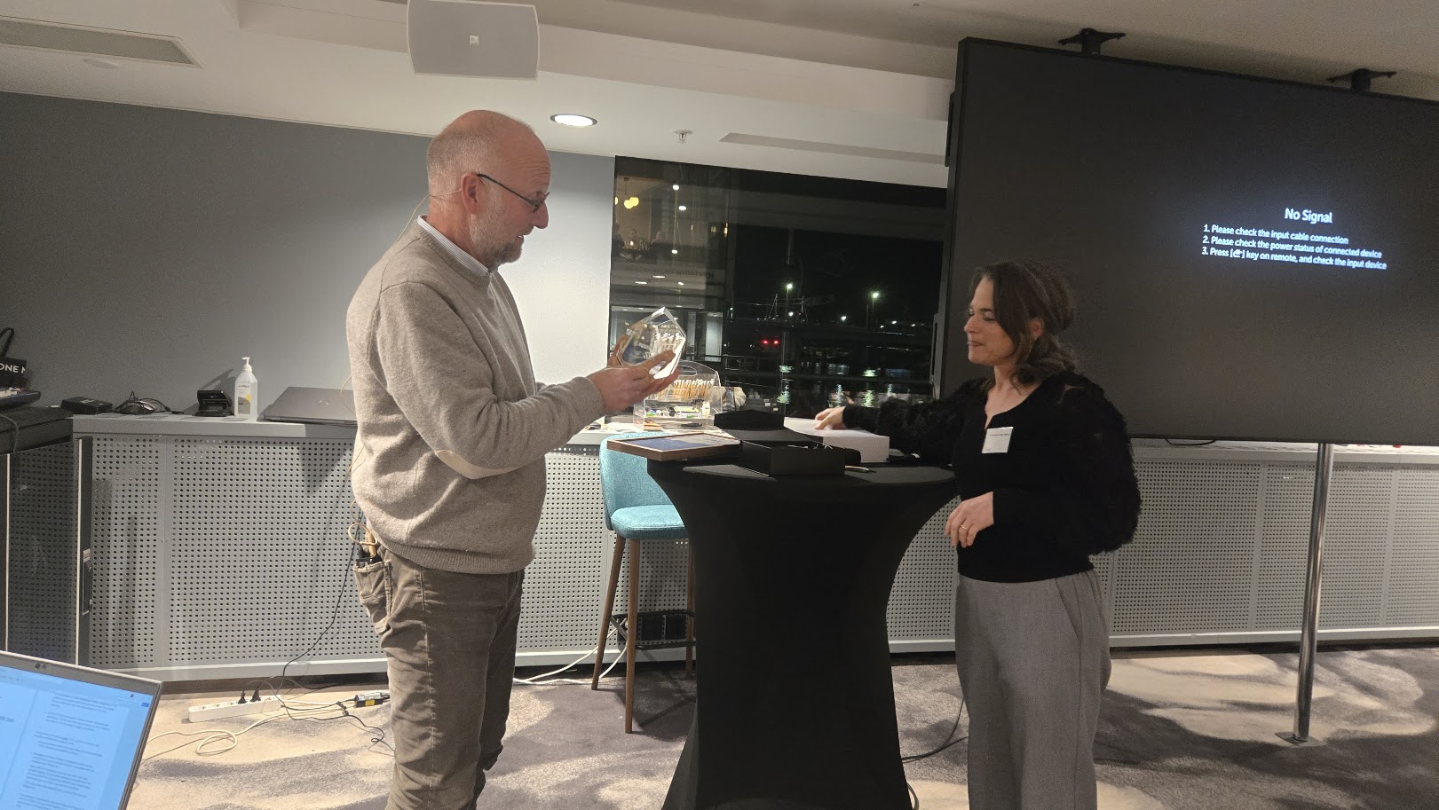 Overrekkelse av pris