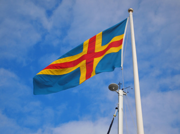 Åland flagg mostphotos.com