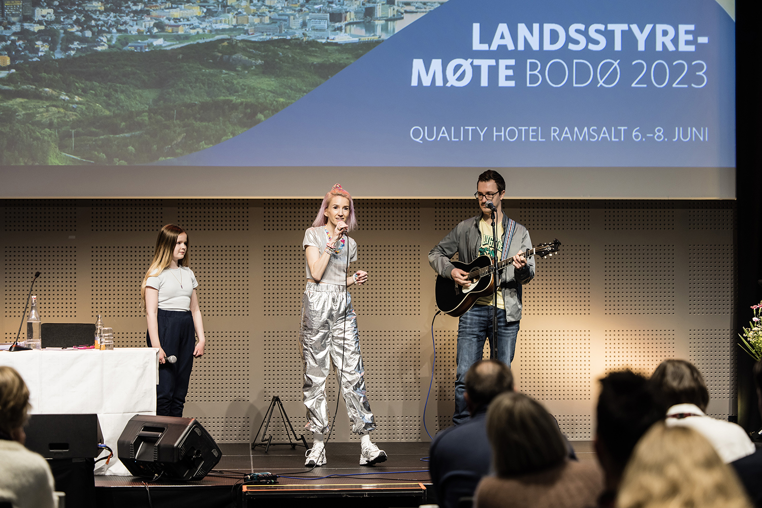 Live-band fra landsstyremøtet i Bodø.