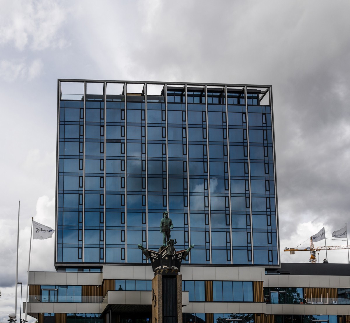 Fasade av Hotel Caledonien Kristiansand