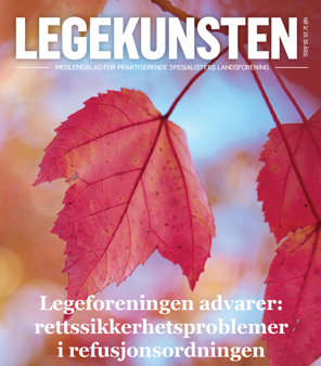 Forsidebilde Legekunsten nr 3 -2025