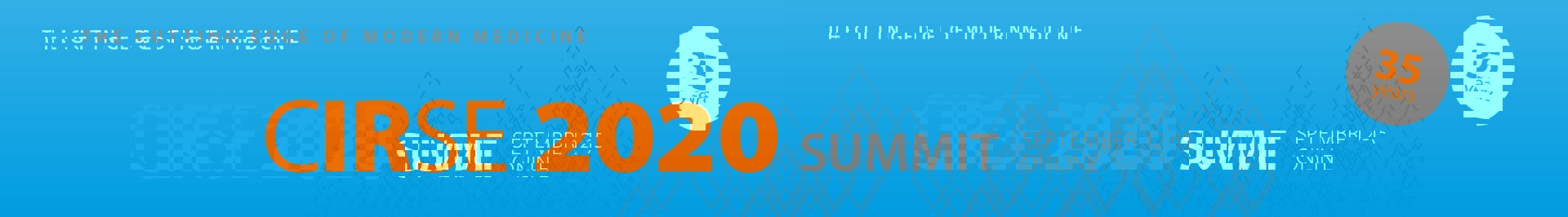 CIRSE 2020 Summit banner. Kilde: cirse.org/