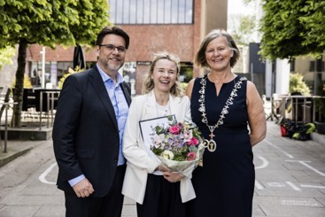 Prisvinner mellom visepresident og president i Legeforeningen