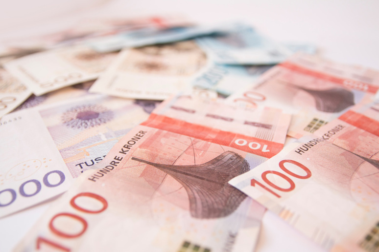 Norske pengesedler. Foto: Mostphotos.com/Sandnes1970