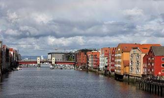 Bilde av Trondheim by. Foto: Colourbox.com