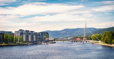 Drammenselva. Foto: Istockphoto.com/Martin Wahlborg