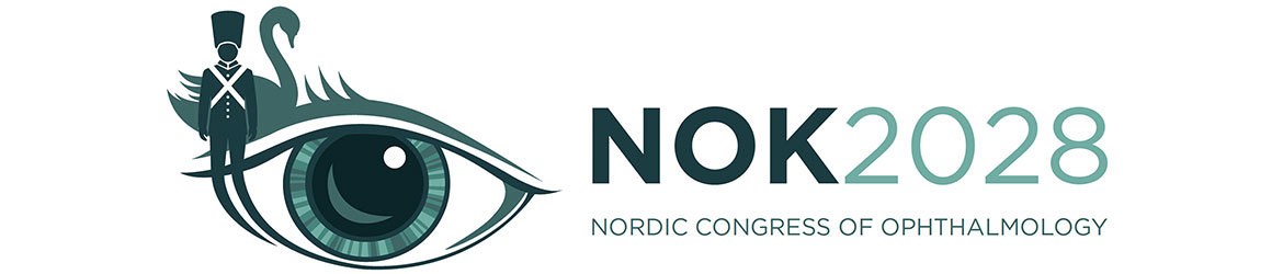 Logo for Nordic congress of opthalmology (NOK2028) i Odense, Denmark