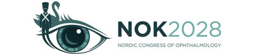 Logo for Nordic congress of opthalmology (NOK2028) i Odense, Denmark