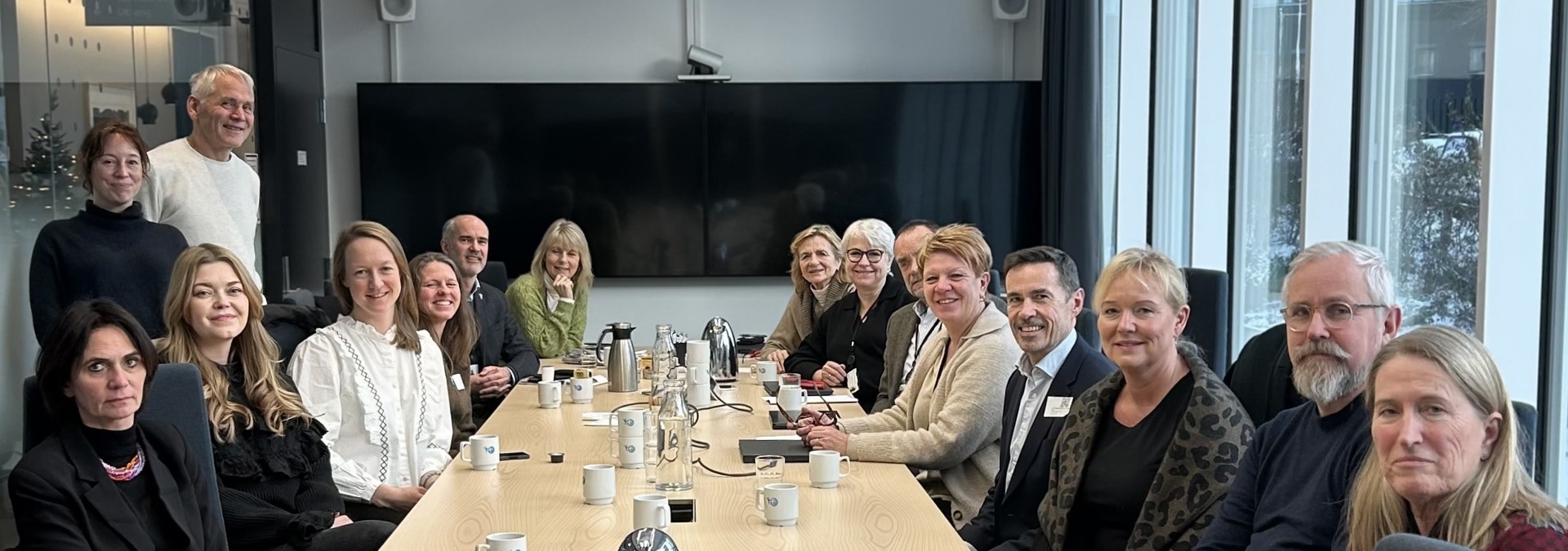 Møte mellom Helsedirektoratet og fagstyret i Legeforeningen. Foto: Legeforeningen