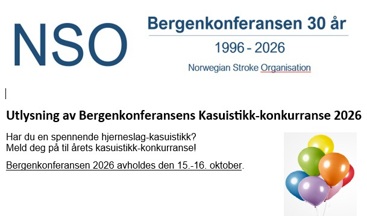Bergenkonferansen 30 år. Bilde av ballonger