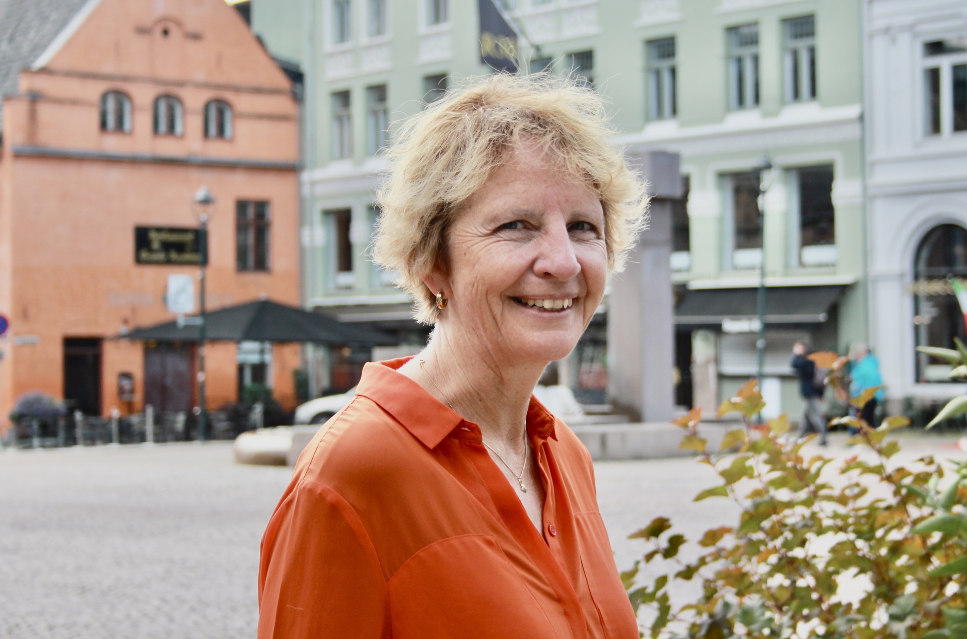 Bile av Karin Rø på Christiania Torv