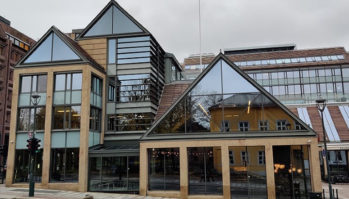 Legenes hus fasade fra sørsiden. Foto: Legeforeningen