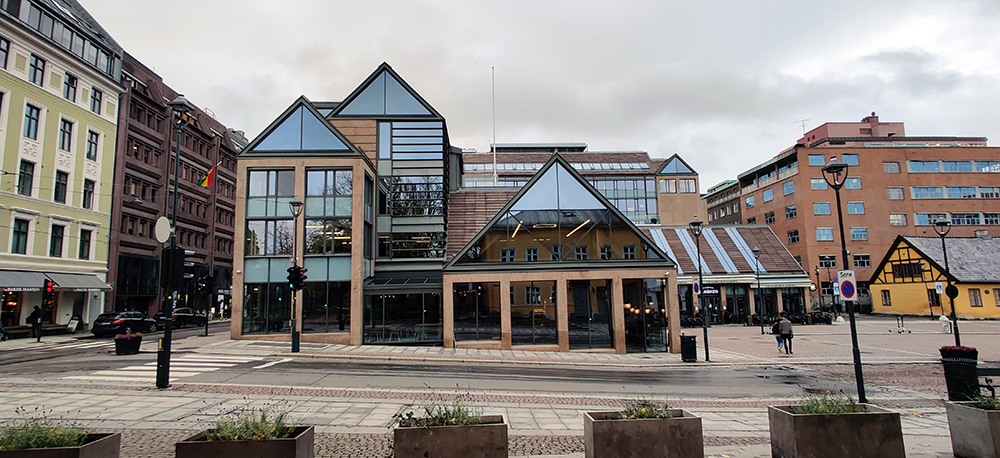 Legenes hus fasade. Foto: Legeforeningen