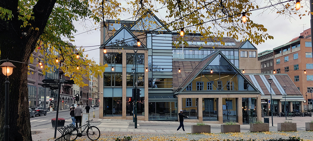 Legenes hus fasade. Foto: Legeforeningen