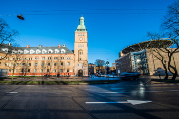 Ullevål sykehus inngangsparti. Foto: Oslo universitetssykehus.