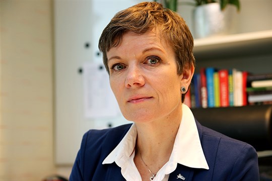 President Marit Hermansen og allmennlegeleder Tom Ole Øren mener Helse- og omsorgskomitéen må prioritere fastlegeordningen i budsjettforhandlingene. FOTO: Arne Vatnøy