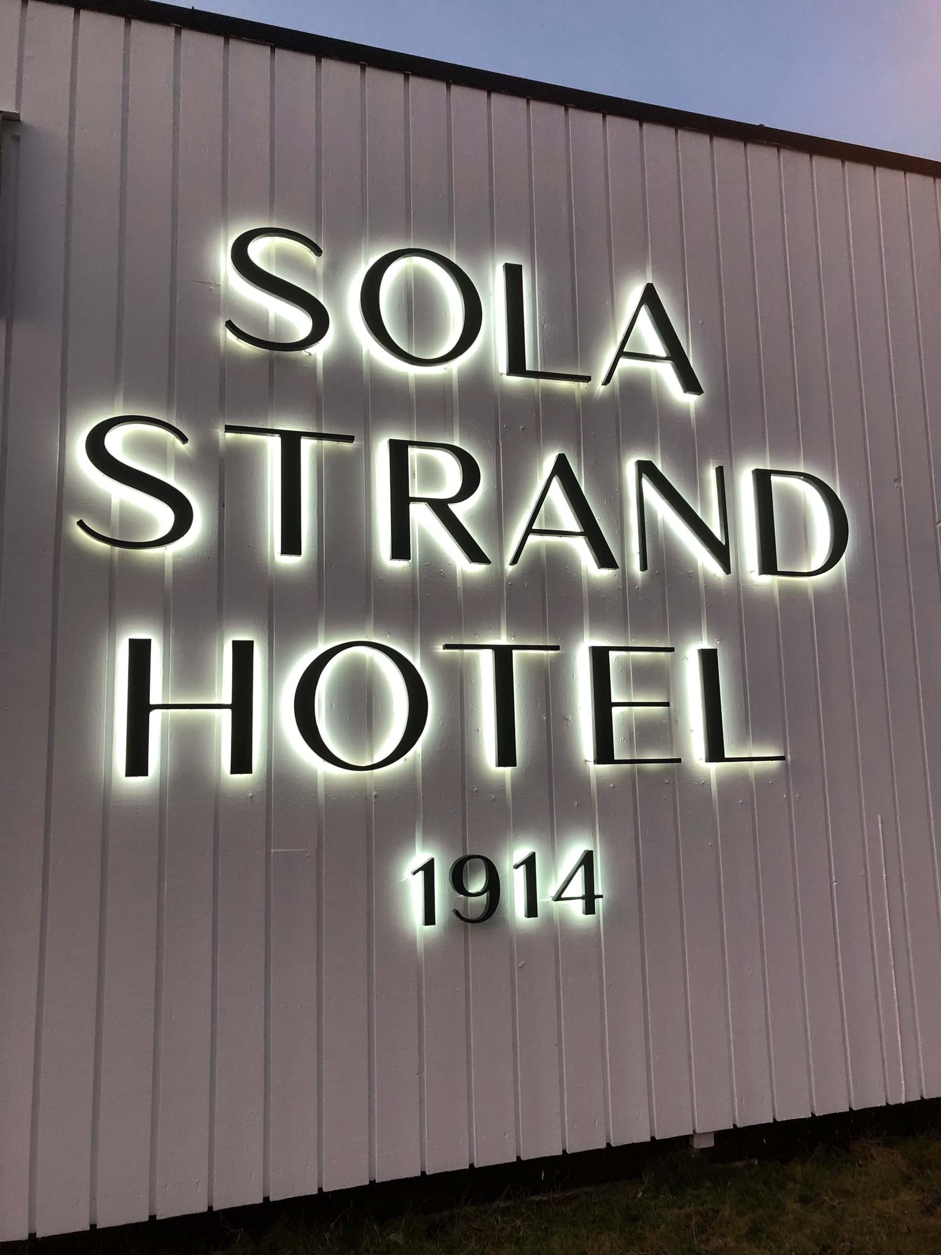 Sola Strand hotell, foto Heidunn S. Nordtveit