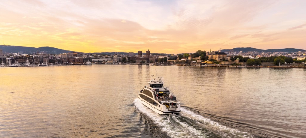 En ferge på vei inn til Oslo. Foto: Istockphoto.com/mr-fox